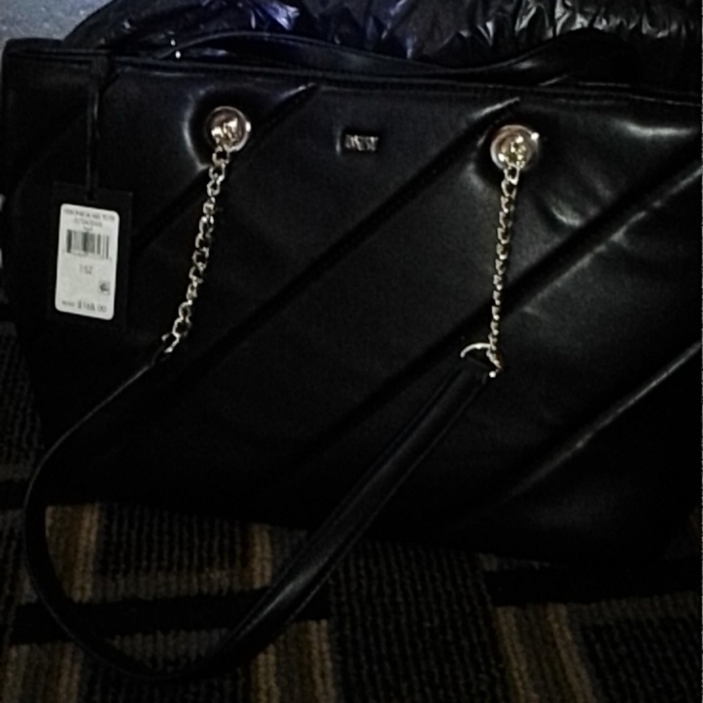 Brand New DKNY BLACK TOTE.